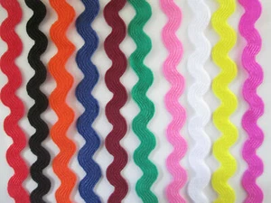 40 METER ZACKENLITZE je 4M von 10 Farben 5mm Weiß Schwarz Rot RICRA BCde - Bild 1 von 2