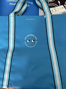 New Anya Hindmarch x Co-op Universal Bag blue Shopping Reusable & Sustainable - Picture 1 of 6