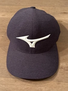 Mizuno Rubber logo Flex fit size L / XL baseball hat cap - Picture 1 of 6