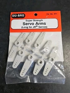 DU-BRO 671 Super Strength Long Servo Arm: JR, New - Picture 1 of 2