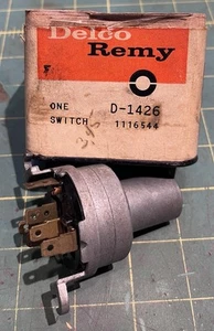 NOS Delco Rent 1958 CHEVROLET Impala Ignition Switch 1116544 D1426 - Picture 1 of 3