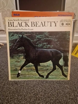 Anna Sewell Pauline Grant Immortal Black Beauty 1967 Spoken Word Vinyl Record LP - Image 1 of 4