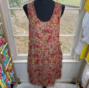 Gap Women's summer Dress Brown Ruffle Sleeveless Size S Tank Style - Picture 1 of 8