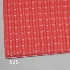 Model Tile Simulation Table Tile Sheet Tiles Roof 1:25 1pc 20*29.5cm DIY - Picture 1 of 8