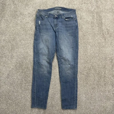 Rock Republic Women's Jeans Size 8M Emo Distressed Light Wash Denim Pants - Image 1 of 4