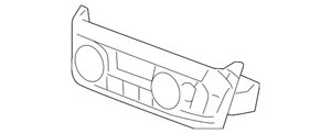 Genuine GM Heater Control 15894095 - Picture 1 of 2