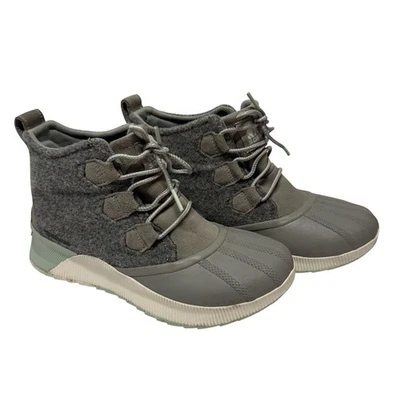 Botas de Invierno Sorel Out N About III Clásicas Pato Gris Paloma Goma Talla 9 Foto 1 de 4