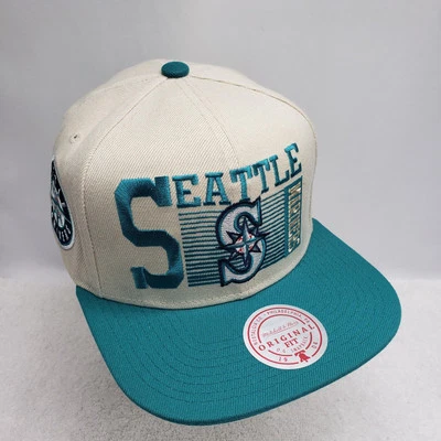 Sombrero blanco Seattle Mariners Cooperstown Collection Speed Zone Snapback OSFM  Foto 1 de 4