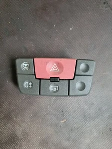 FIAT PANDA MK2 2004-2012 INTERIOR CENTRE CONSOLE HAZARD SWITCH PANEL 735357113 - Picture 1 of 2