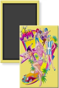 Jem & the Holograms Totally Outrageous 80s Animated Show Fridge Magnet 2 x 3 - Picture 1 of 3
