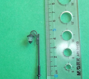 Y27-13  N  TT  10pcs 1:160 Scale Model Light Train Railway Layout LED Lampposts - Picture 1 of 4