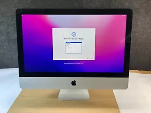 Apple 21.5" IMAC A1418 LATE 2015 w/ Core i5 2.8 GHz 8GB 1TB MONT MK442LL/A - Picture 1 of 7
