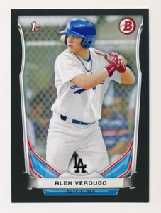 2014 Bowman Draft Asia Exclusive Black Alex Verdugo #DP59 LA Dodgers - Picture 1 of 2