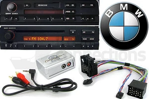 BMW 3 5 7 Series Z4 AUX in iPod iPhone MP3 player adapter interface E46 E39 E38 - Picture 1 of 3