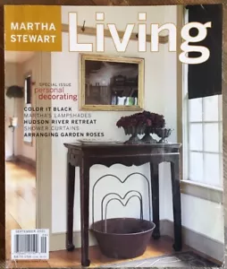 Martha Stewart Living Magazine September 2001 Issue#94 Special Decorating Issue - Picture 1 of 3