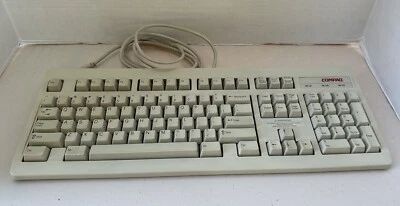 Compaq RT101 Vintage Mechanical Keyboard Wired PS/2 Connection - Untested - Image 1 of 4