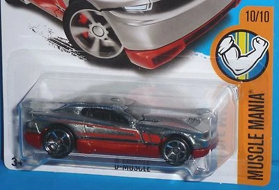 Hot Wheels Zamac D-Muscle #015 Muscle Mania #10/10 Walmart 2017 Foto 1 de 2