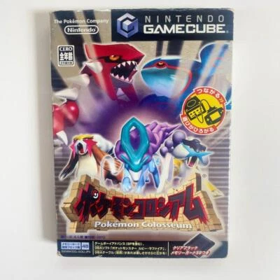Pokemon Colosseum Nintendo GameCube - Complete with Case, Manual & Disc - Rare - Image 1 of 4