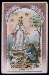 alte AK RELIGIÖSE - MADONNA DER BARMHERZIGKEIT - SEIFE - Bild 1 von 1