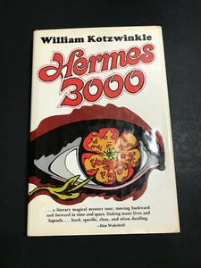Hermes 3000, by William Kotzwinkle - 1972 - 1st Ed, Vtg, Hardcover Book w/DJ - Picture 1 of 12