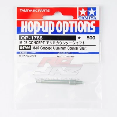 Tamiya 54766 RC Car M-07/M-08 Concept Chassis Aluminum Counter Shaft Parts - Image 1 of 2