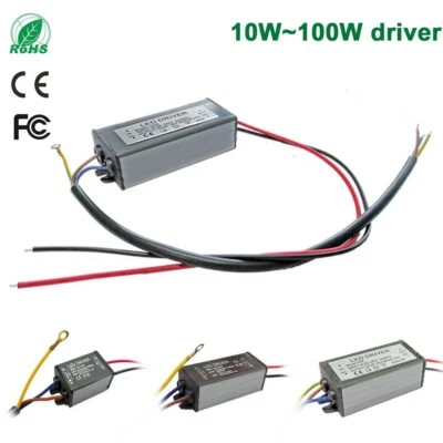 LED driver Power Supply Transformator 10W 20W 30W 50W 70W 100W IP65 AC 85-265V - Image 1 of 4