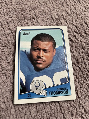 1988 Topps Football #126 Donnell Thompson Indianapolis Colts | eBay