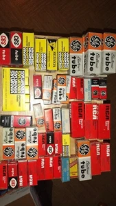 Vintage Electronic Tubes Lot - Picture 1 of 12