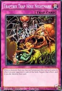 Traptrix Trap Hole Nightmare X 3 SDMP-EN038 1st YUGIOH  Mint Common - Foto 1 di 1