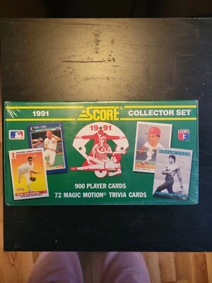 1991 SCORE BASEBALL SEALED FACTORY SET 900 CARDS - Image 1 of 3