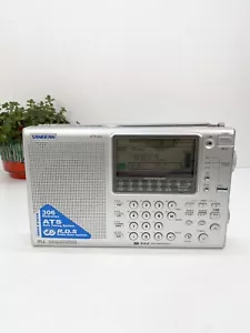 Sangean 909 ATS World Radio Receiver Silver Working Order - Picture 1 of 14
