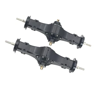 Metal Rear/Rear Through Axle for 1/14 Tamiya RC Truck Car Scania 770S BENZ VOLzf - Picture 1 of 14