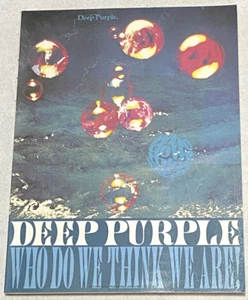 Deep Purple Who Do We Think We Are Band Score Japan Guitar Bass Drums Vocal TAB - Picture 1 of 10