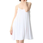 Women's Plus Size Cami Nightgown Soft Stretch Sleeveless Scoop Neck Sleep Dress