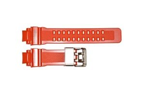 Original G-Shock GWA1100R-4 GW-A1100R-4 orange rubber watch band strap - Picture 1 of 4