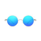 Vintage Round Steampunk Sunglasses Men Women Retro Metal Frame Circle Sunglasses