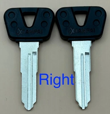 2 Key Blank Suzuki S50 583 Savage VS600GL Intruder VS750 VS800GL VS800 VS 1400  - Image 1 of 2