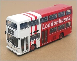 Britbus 1/76 Scale N6205 - Scania MCW Metropolitan (Londonbuses) Red/White - Picture 1 of 5