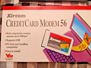 Aktualisierter Niedrigpreis! Xircom Kreditkarte Laptop Modem 56k PCMCIA Brandneu VERSIEGELT! - Bild 1 von 2