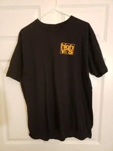 High Vis. Dais. "All That You Have To Do Is Ask" XXL Black T-Shirt. Double Sided - Picture 1 of 9
