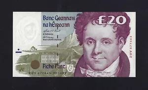 IRELAND 20 Pounds 1999 P-77 GEM UNC last date - Picture 1 of 2