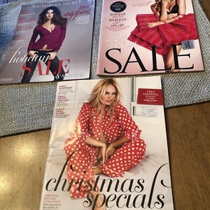 Victoria's Secret 2011 Lot Of 3 Catalogs ~ Pre-Owned Christmas & Holiday - Foto 1 di 9