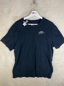 Nike Korea Casual T-Shirts Top Size Asia 2XL Womens Black Logo Short Sleeve - Picture 1 of 10