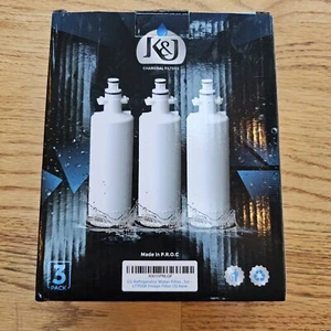 K&J Charcoal Filters LG 700 3 Pack New Fits LG And Kenmore - Picture 1 of 10