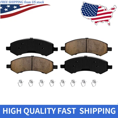 Front Ceramic Brake Pads for Ram 1500 Dakota 2007 2008 2009 Aspen Durango Raider - Image 1 of 4