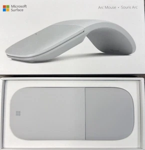 Microsoft Surface Arc Wireless Bluetooth Maus - FHD-00001, Hellgrau - Bild 1 von 2