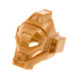 1X Lego Bionicle Figure Mask Of Jungle Perl Gold Kanohi Mask 70784 6102752 19061