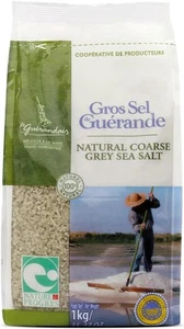 Le Guerandais Celtic Coarse Grey Sea Salt In 1kg Bags Hand Harvested In Guera... - Picture 1 of 8