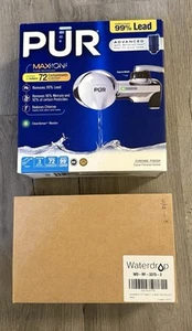 Sistema de filtración de agua de montaje en grifo horizontal PUR PLUS - Cromo - Caja abierta - Imagen 1 de 3