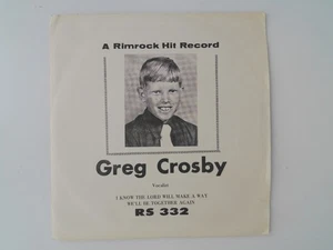Greg Crosby I Know The Lord Will Make A Way Rimrock RS 332 NM - Picture 1 of 2